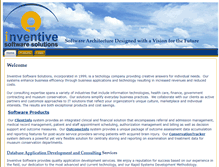 Tablet Screenshot of inventivesoftware.net